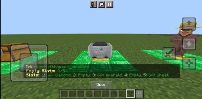 Вредметы в вагонетке с варонкой