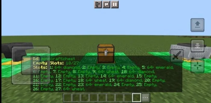 Предметы сундука