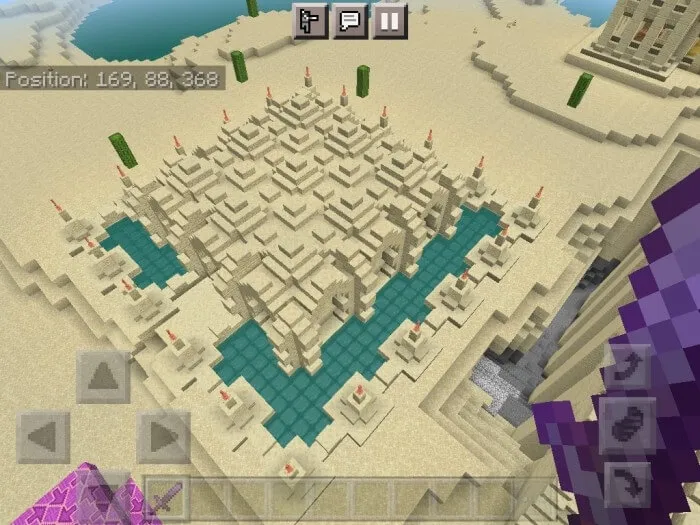 Вид архитектуры сверху