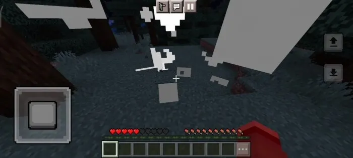 После взрыва крипер не ломает блоки