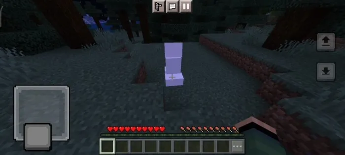 Крипер готовится взорваться