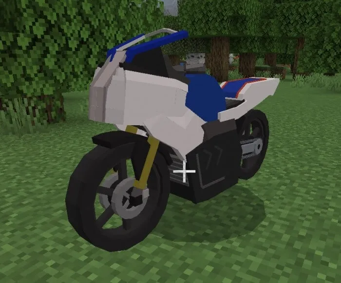 Вид мото сбоку