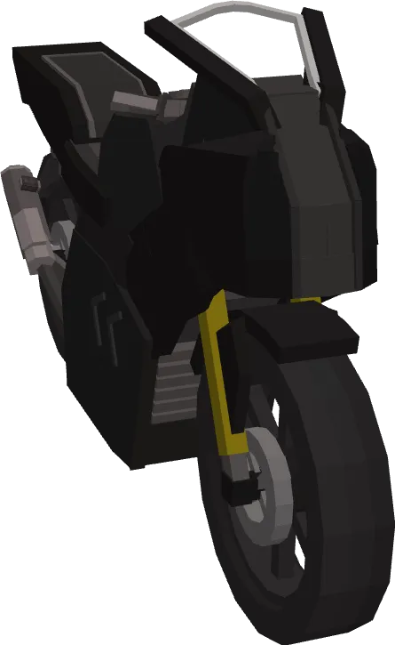 Черный мотоцикл