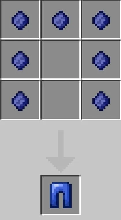 Крафт поножей