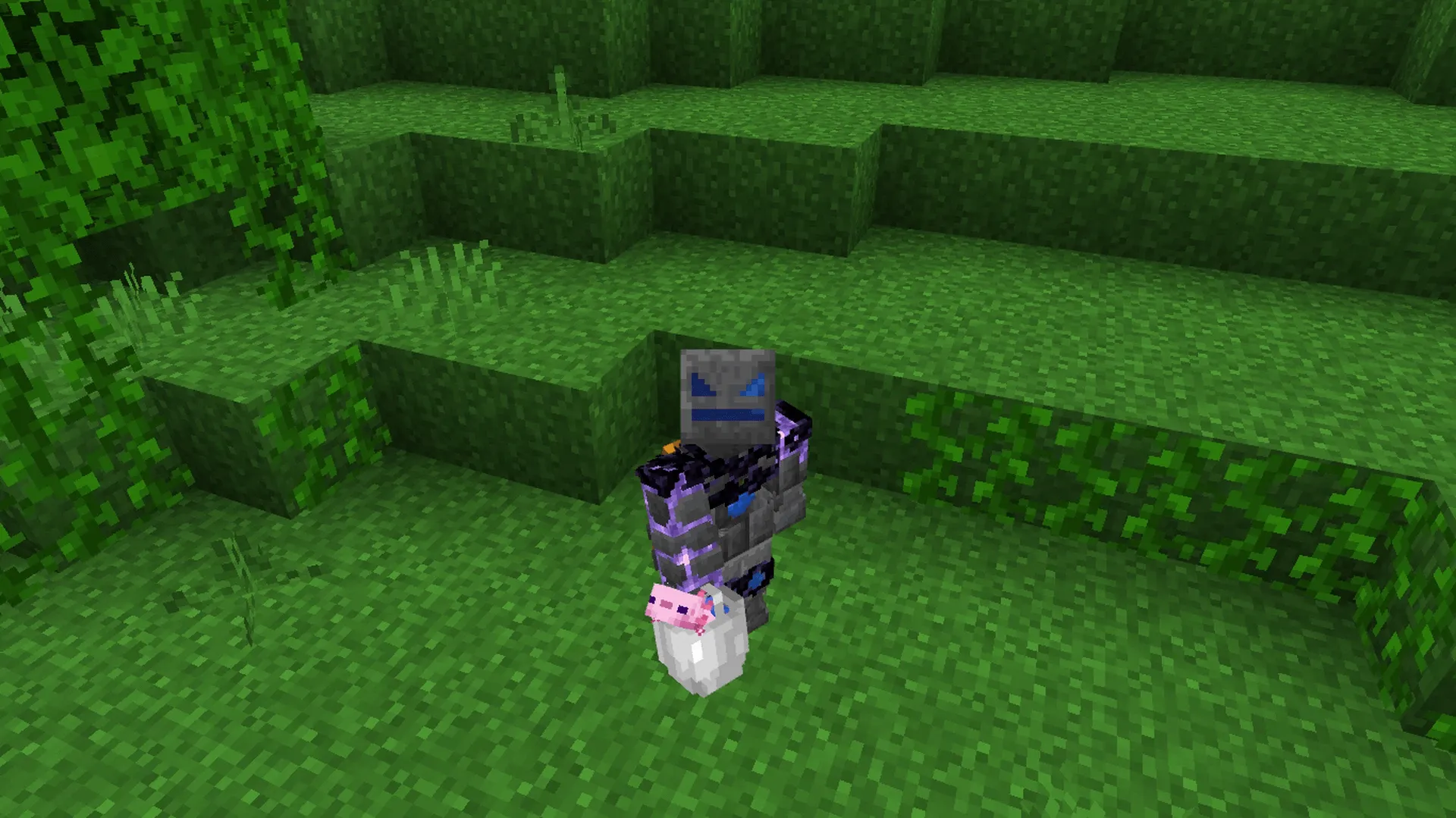 Игрок с ведром