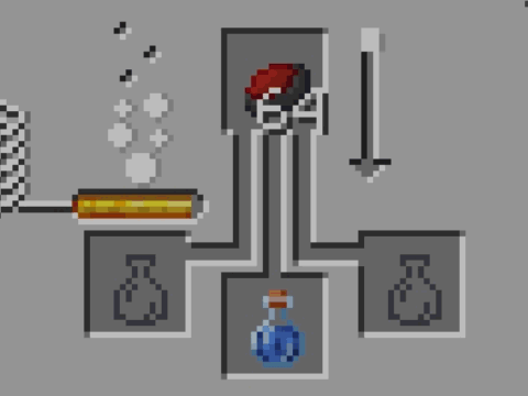 Пример нового зелья