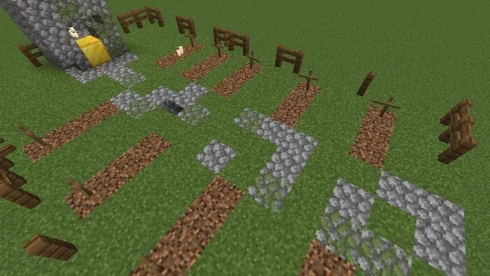 Структура кладбища