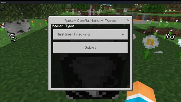 Радарный блок в режиме реального времени