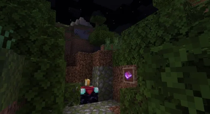 Стол зачаровывания среди деревьев