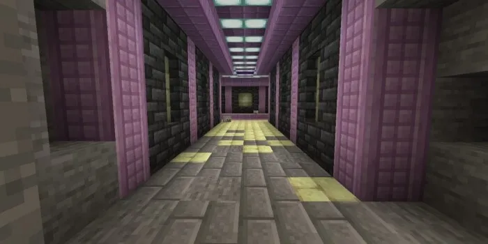 Коридор из блоков