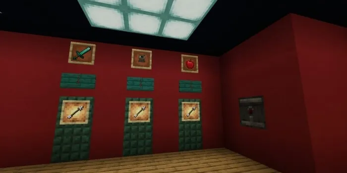 Предметы в рамках