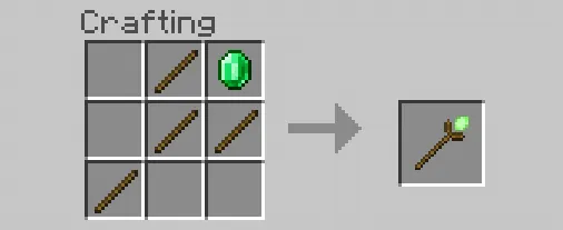 Крафт классического посоха