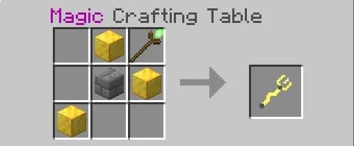 Крафт электро посоха