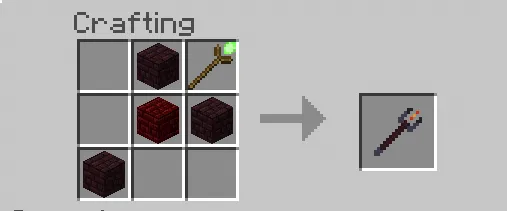 Крафт взрывающего посоха