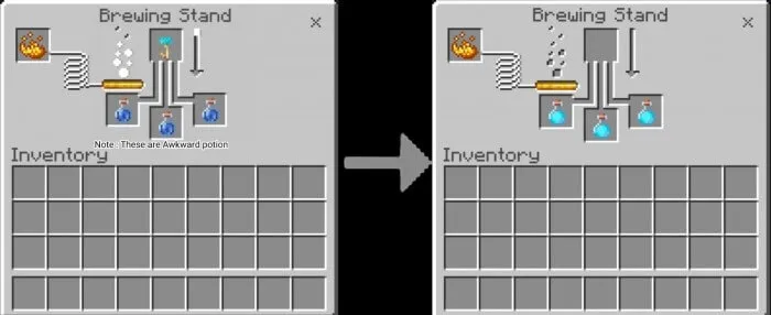 Изготовление зелья маны