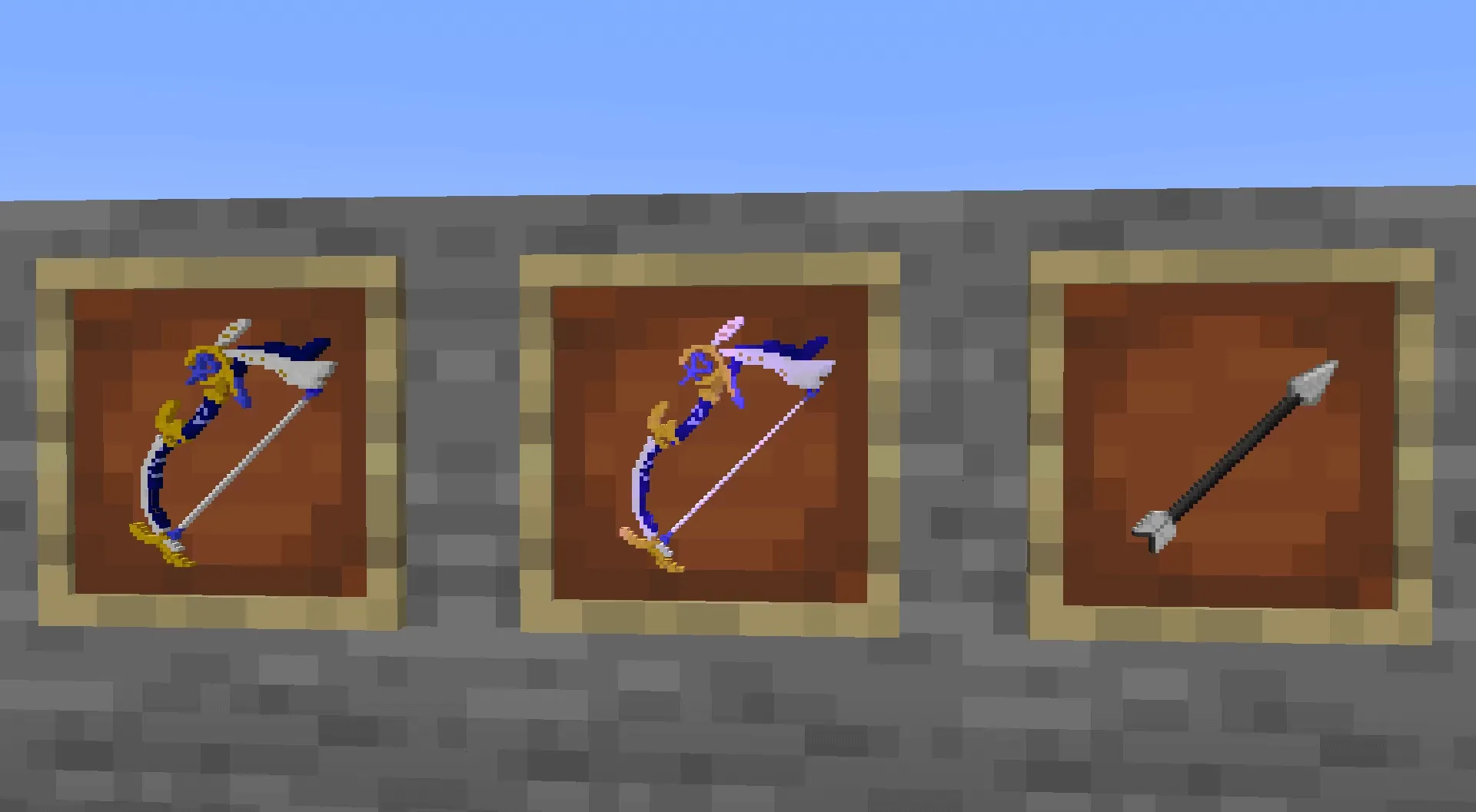 Вид арбалета и стрел