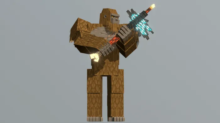 Кинг-конг с топором