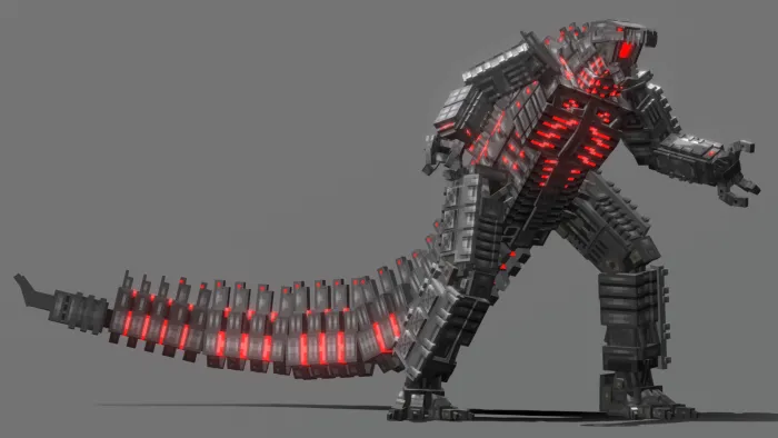 Механический годзила