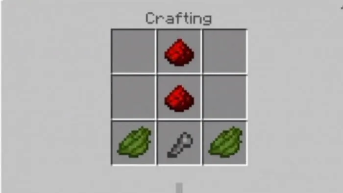 Крафт зеленого меча