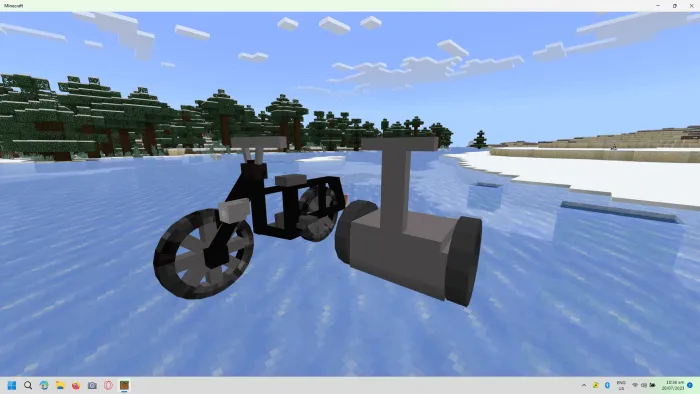 Велосипед и сигвей в игре