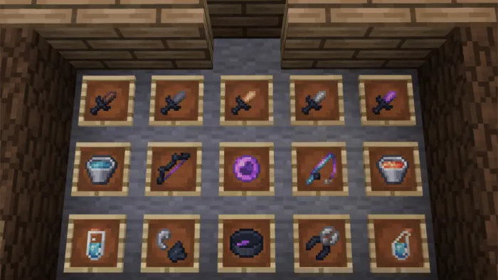 Иконуи инструментов и оружия