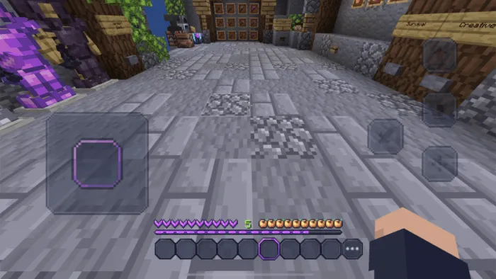 Вид меню быстрого доступа