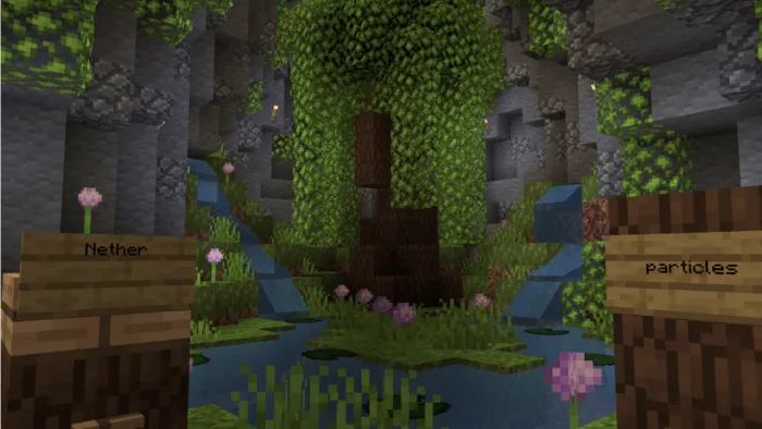 Блоки в пещерах