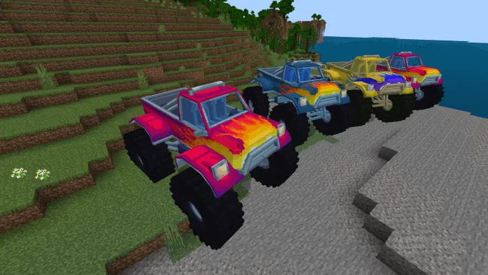 Монстр траки все виды