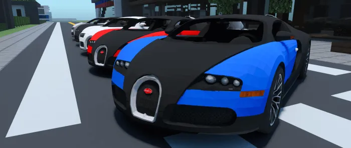 Бугатти в игре
