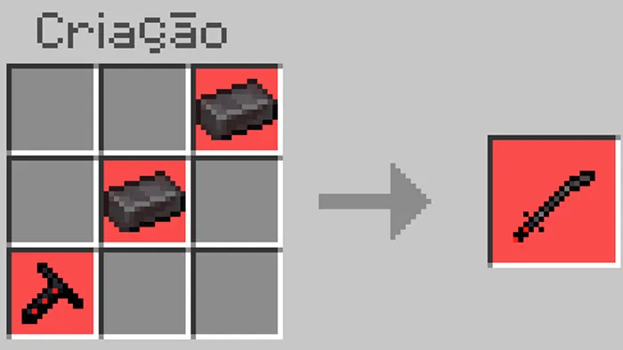 Крафт незерит катаны