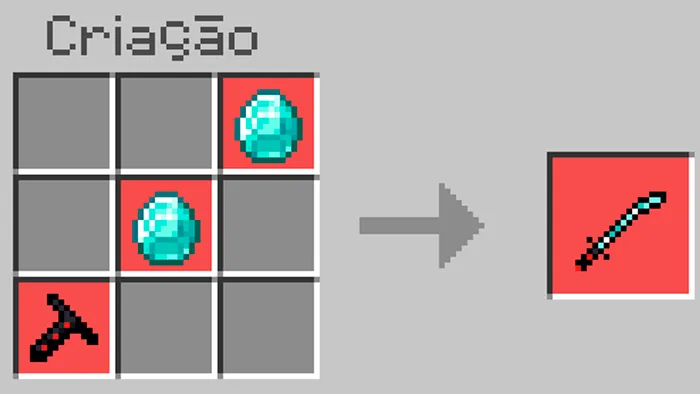 Крафт алмазной катаны