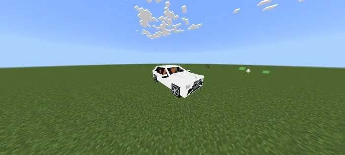 Вид мерседеса в игре