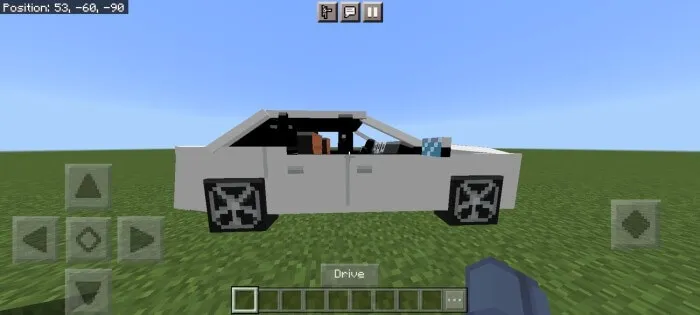 Вид мерседеса сбоку