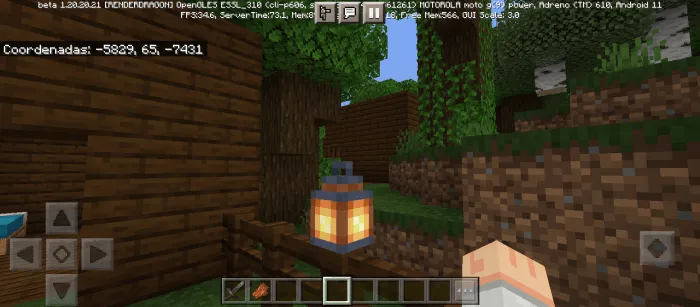 Фонарь в одной из деревень