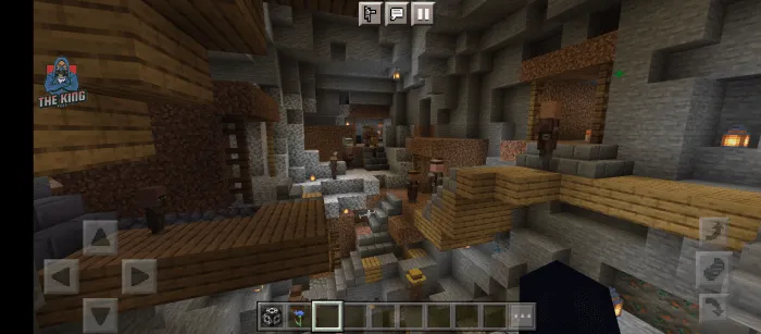 Деревня в шахтах