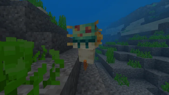 Океанический крипер в воде