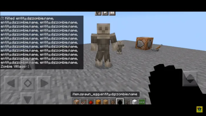 Игрок с яйцом спауна