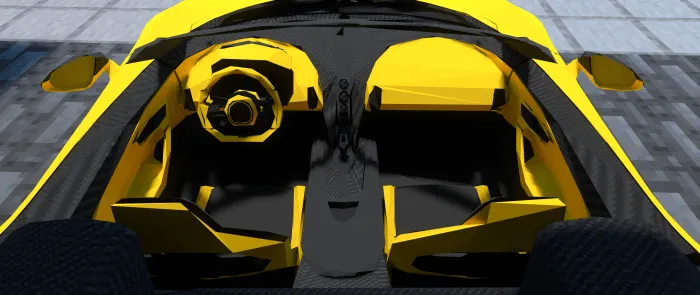 Вид салона бугатти мистраль