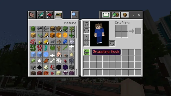 Крюк кошка в инвентаре