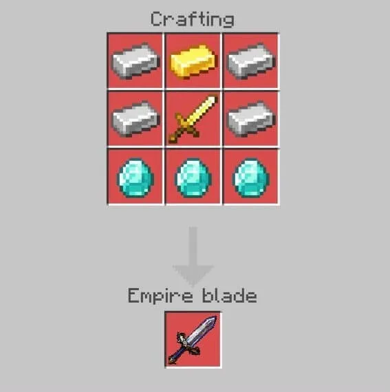 Крафт императорского меча