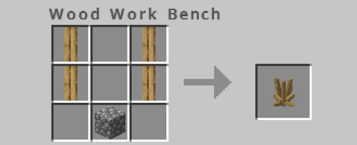Крафт деревянных шипов