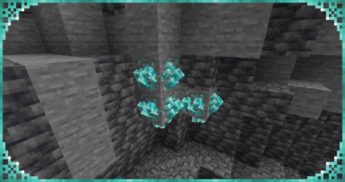 Скопление алмазов