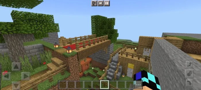 Мост и стены