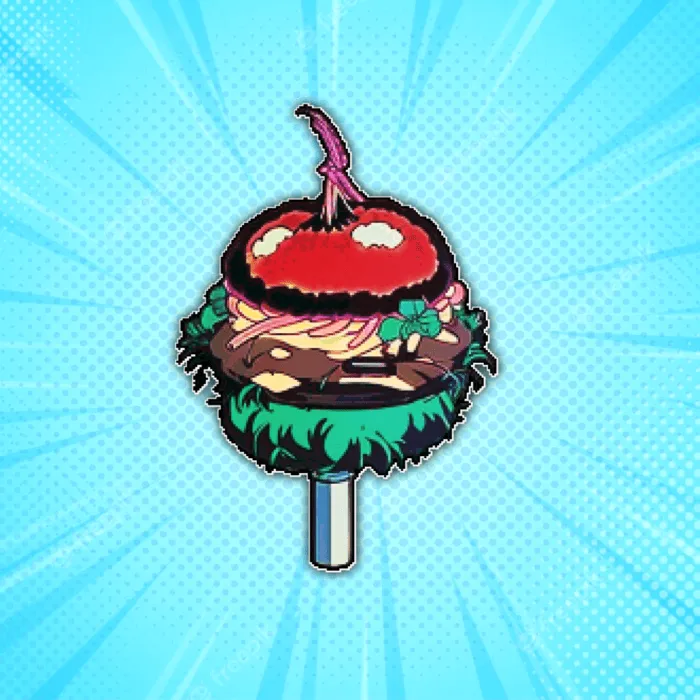 Бургер на палочке