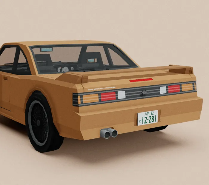 Задний профиль