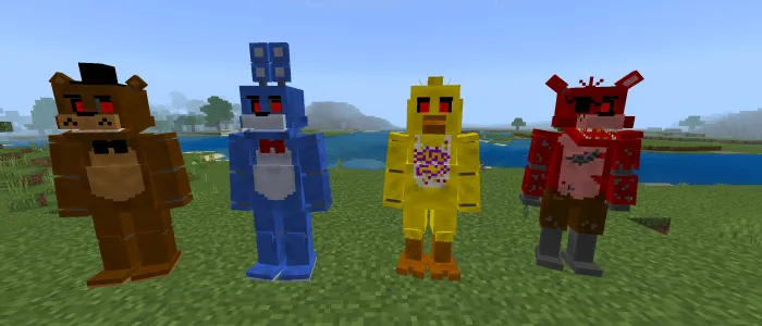 Аниматроники из фильма