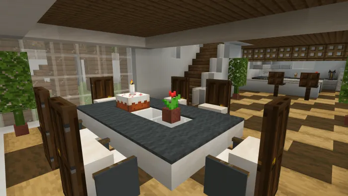 Торт на столе