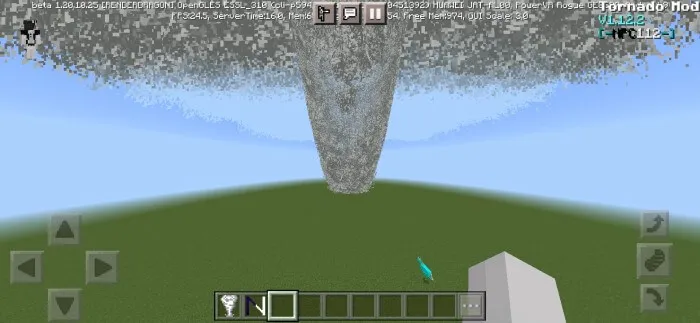 Вид торнадо ef1