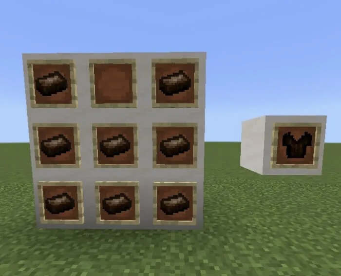 Крафт нагрудника из нового материала