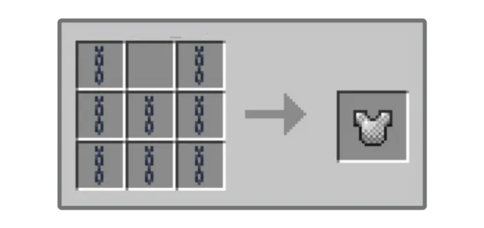 Крафт кольчужного нагрудника